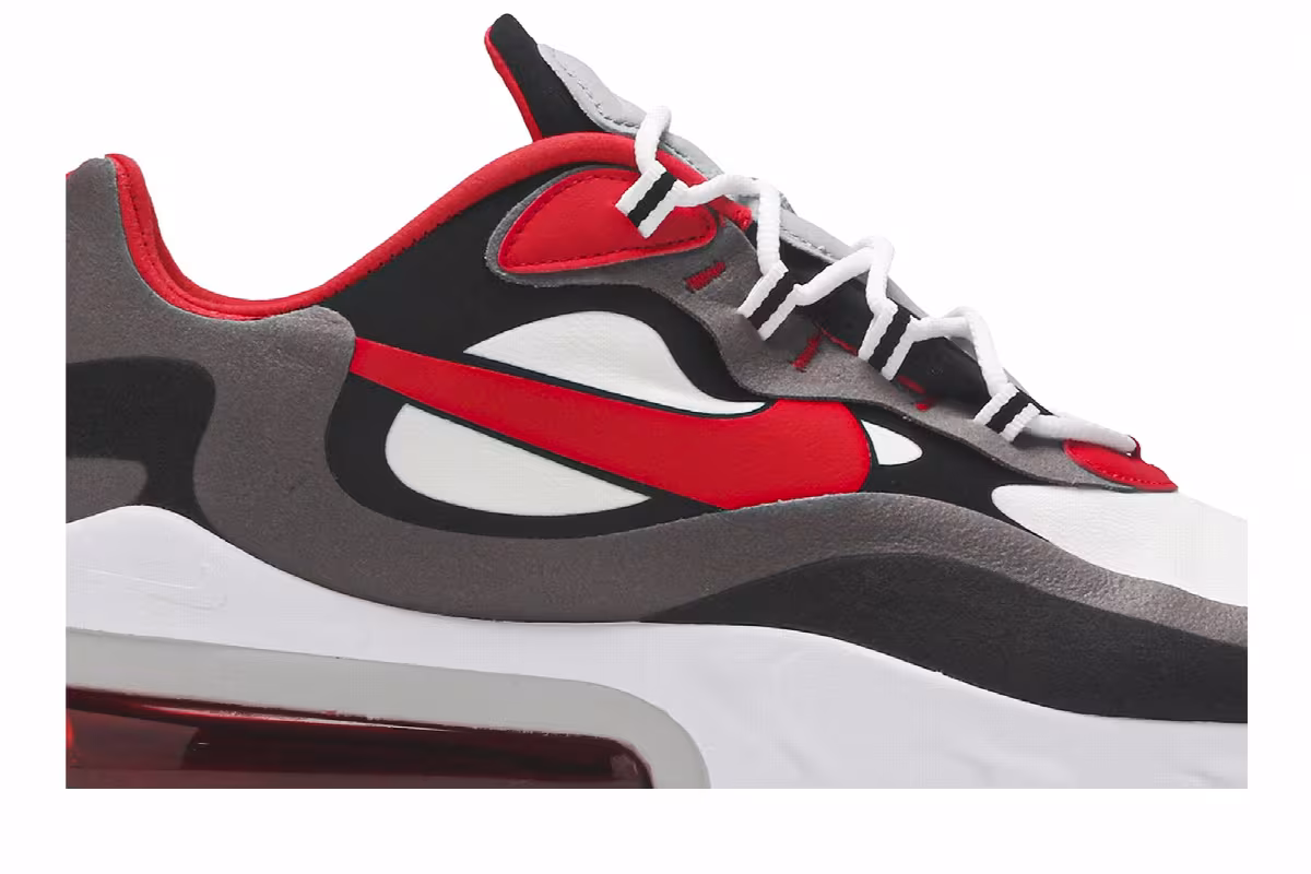 Nike Air Max 270 React University Red, view 3