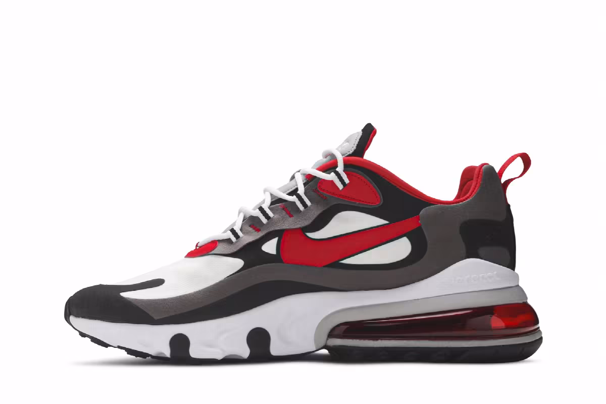 Nike Air Max 270 React University Red, view 4