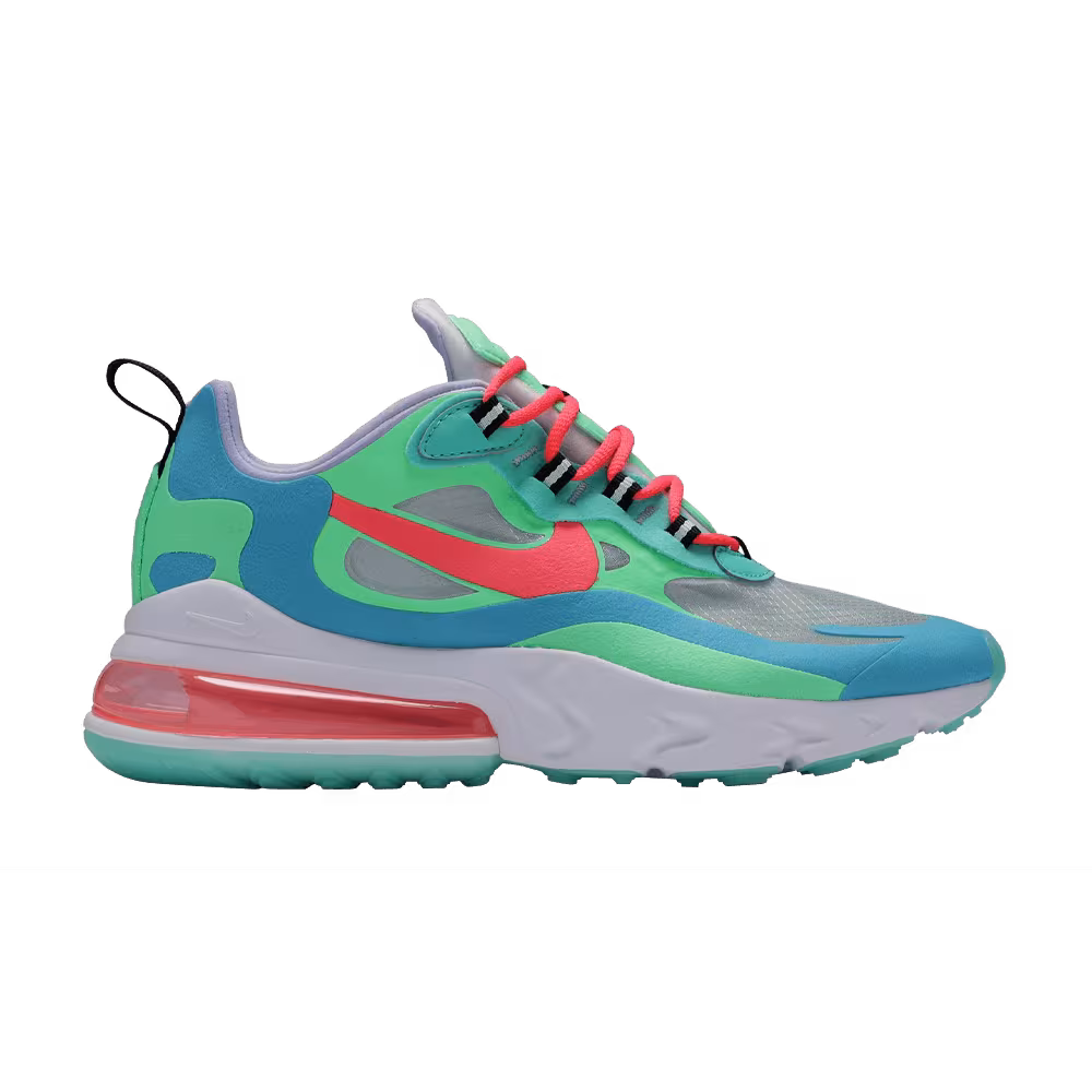 Nike Women's Air Max 270 React Electro Green Lagoon