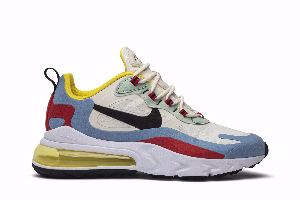 Nike Women's Air Max 270 React Bauhaus, view 2