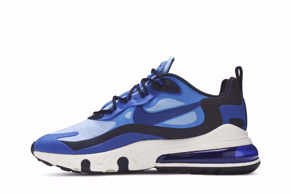 Nike Air Max 270 React Pacific Blue, view 4