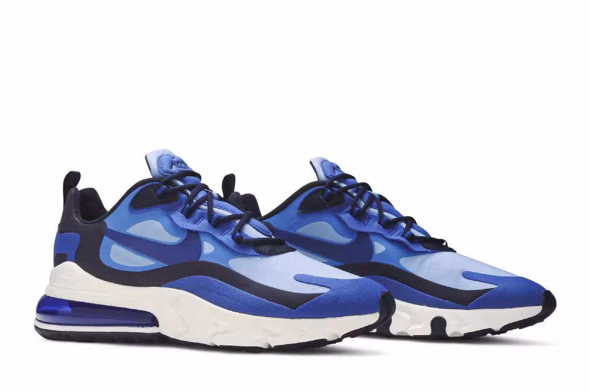 Nike Air Max 270 React Pacific Blue, view 9