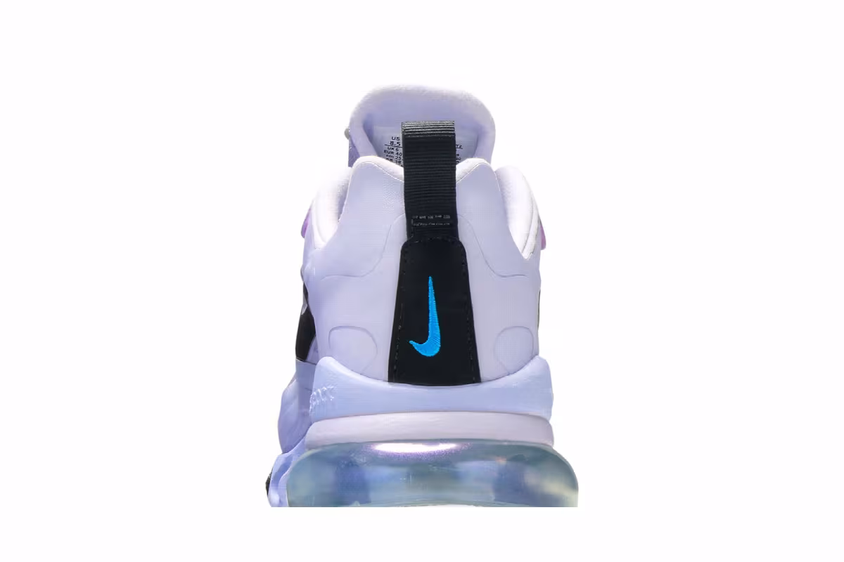 Nike Women's Air Max 270 React Amethyst Tint, view 8