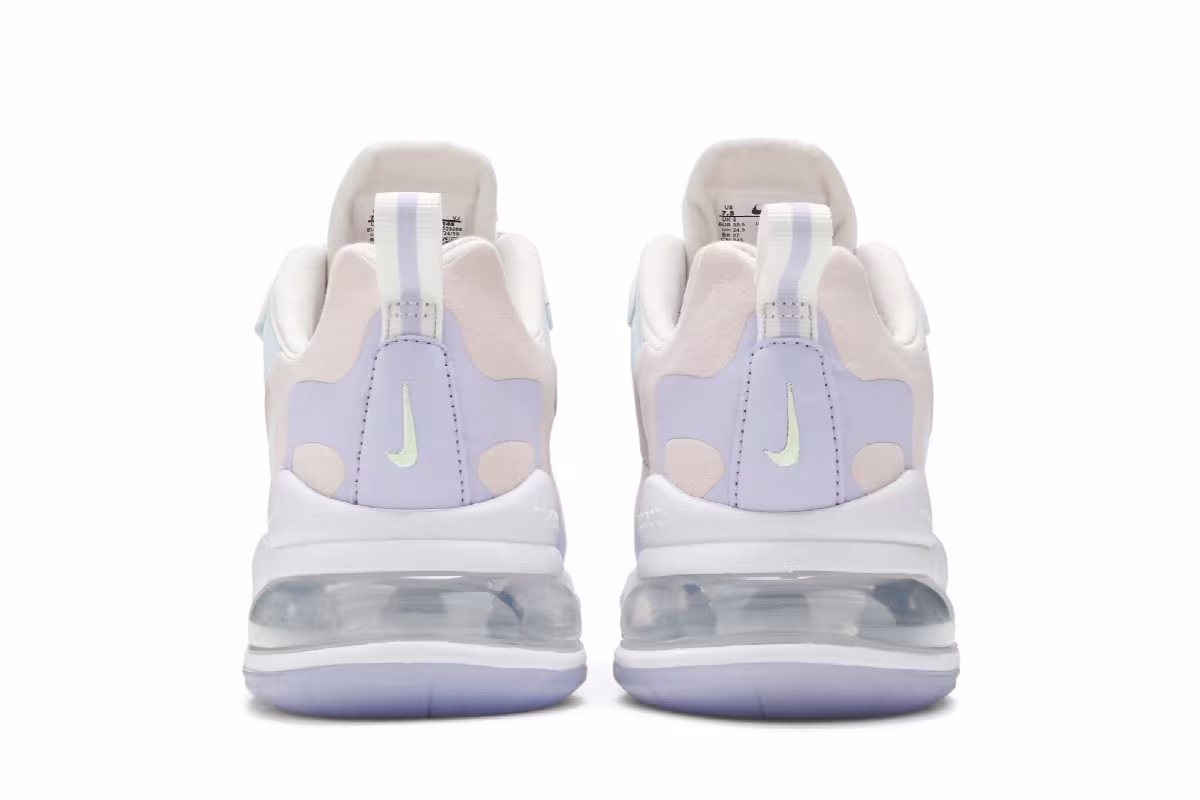 Nike Women's Air Max 270 React Sail Coral Stardust, view 7