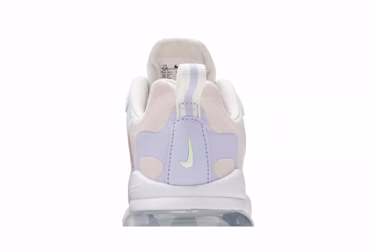 Nike Women's Air Max 270 React Sail Coral Stardust, view 8