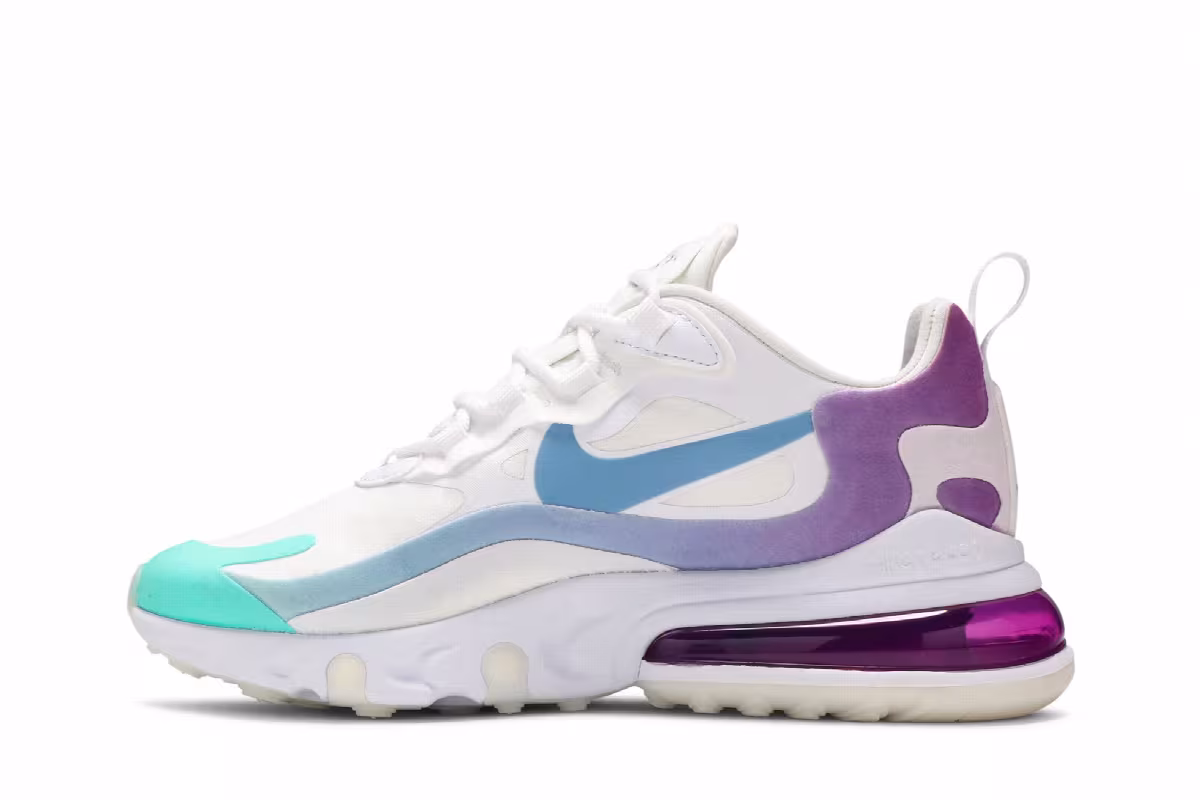Nike Women's Air Max 270 React Gradient Shift, view 4