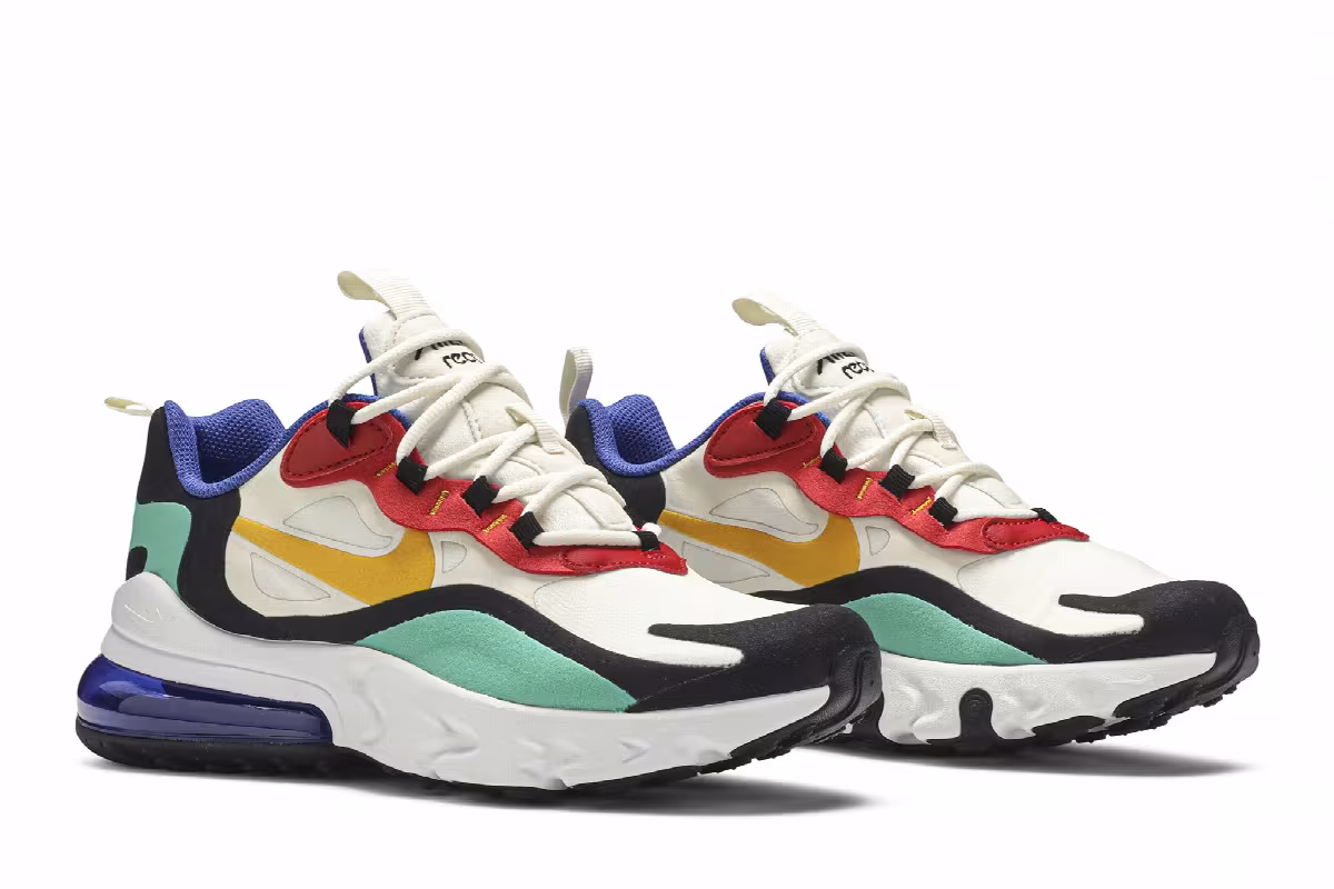Nike Air Max 270 React GS Bauhaus, view 9