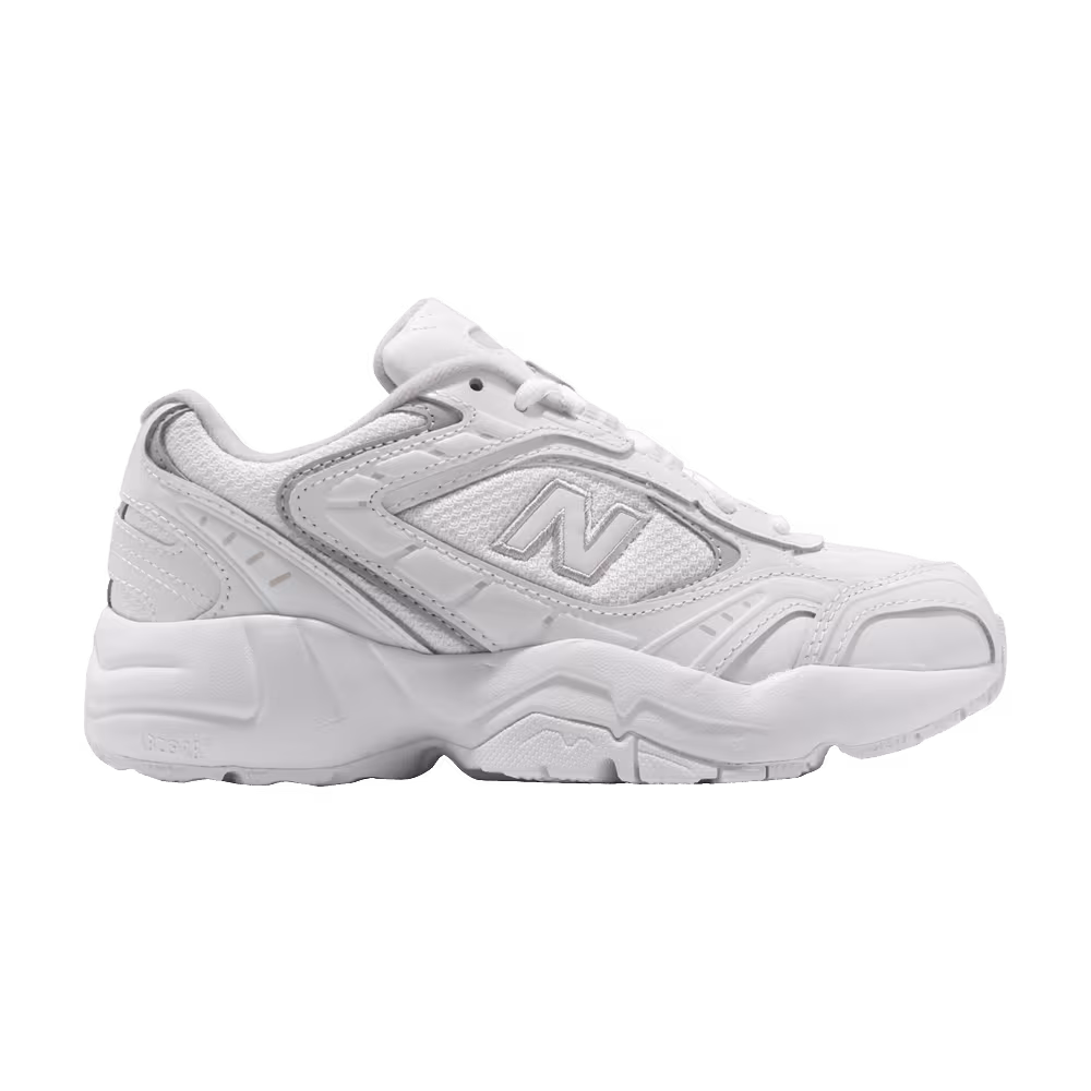 New Balance Women's 452 Wide White Grey