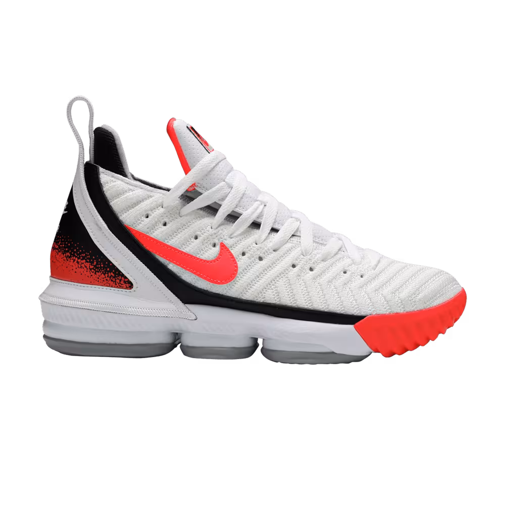 Nike LeBron 16 Tech Challenge Hot Lava White