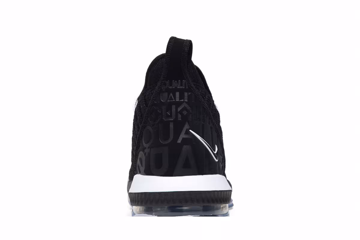 Nike LeBron 16 Equality - Black, view 8