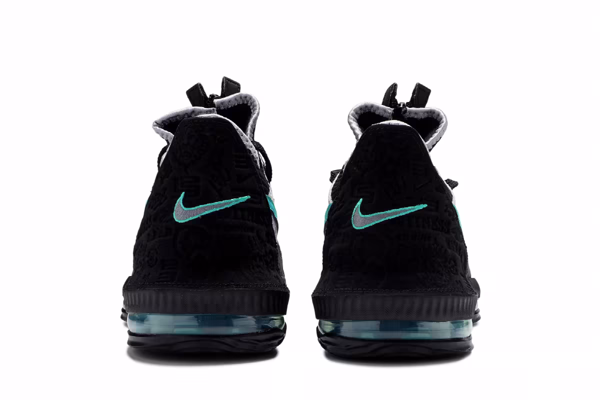 Atmos x Nike LeBron 16 Low Clear Jade, view 7