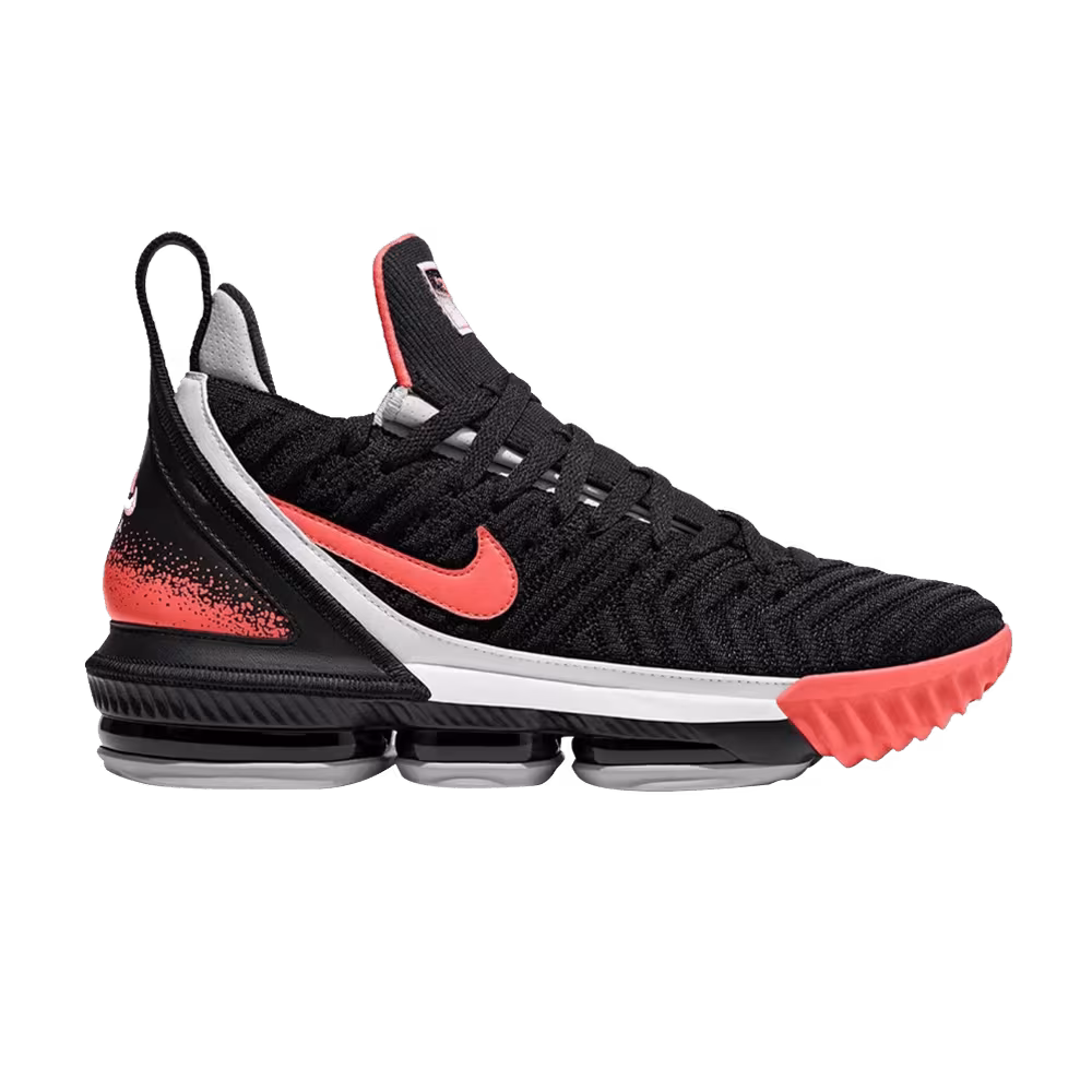 Nike LeBron 16 Tech Challenge Hot Lava Black