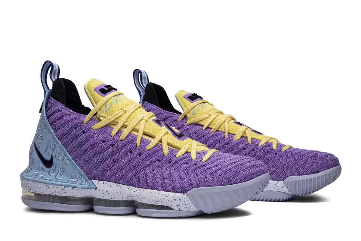 Nike LeBron 16 Lakers Heritage, view 9