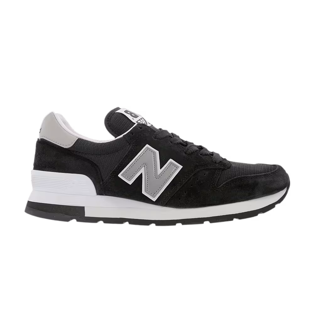 New Balance 995 Made in USA Black Silver