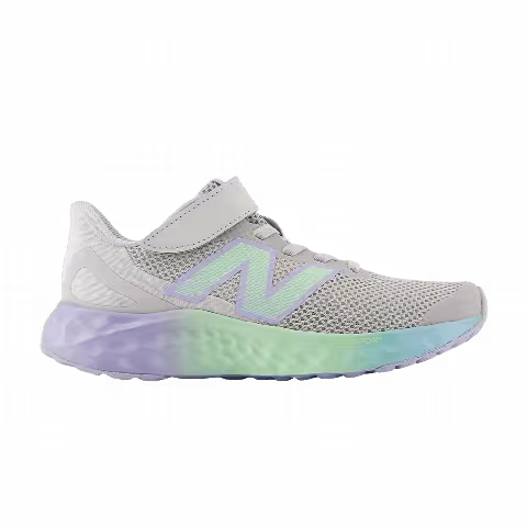New Balance Fresh Foam Arishi v4 Bungee Lace Little Kid 'Grey Matter'