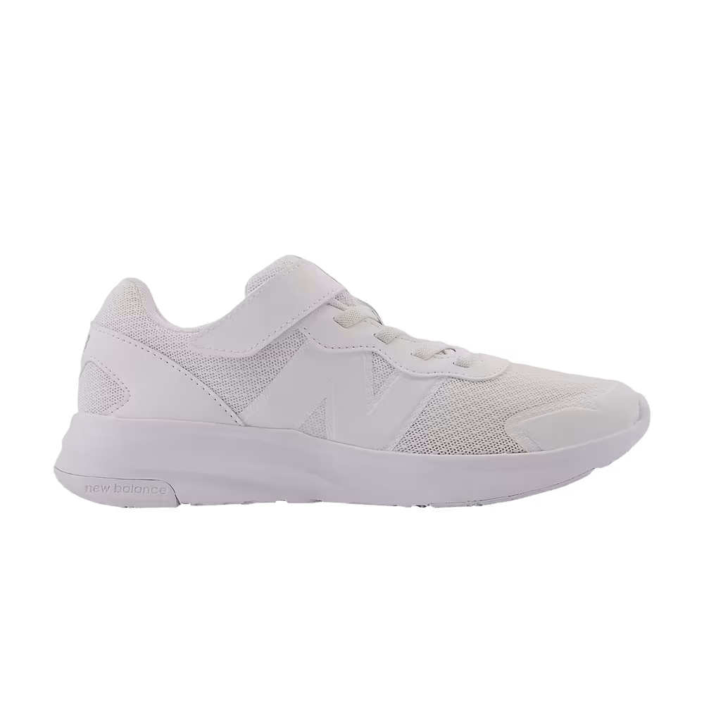 New Balance 578v1 Big Kid Wide Triple White