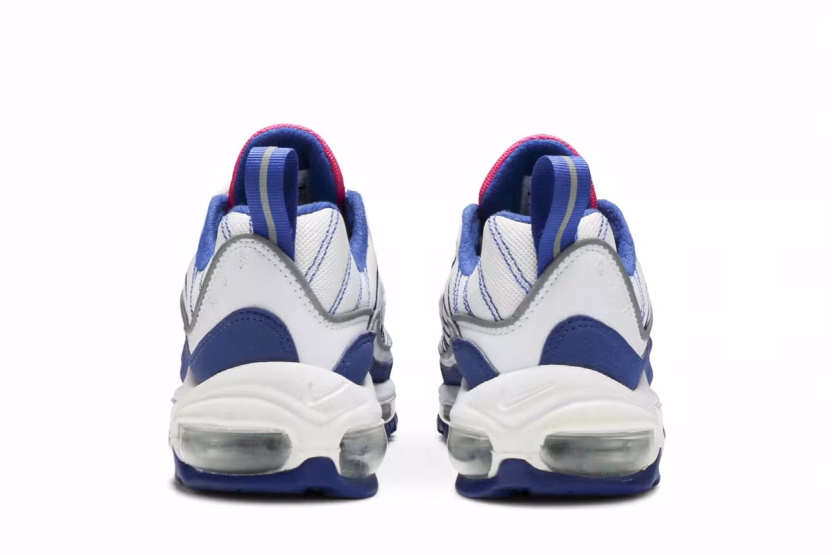 Nike Air Max 98 GS White Indigo, view 7