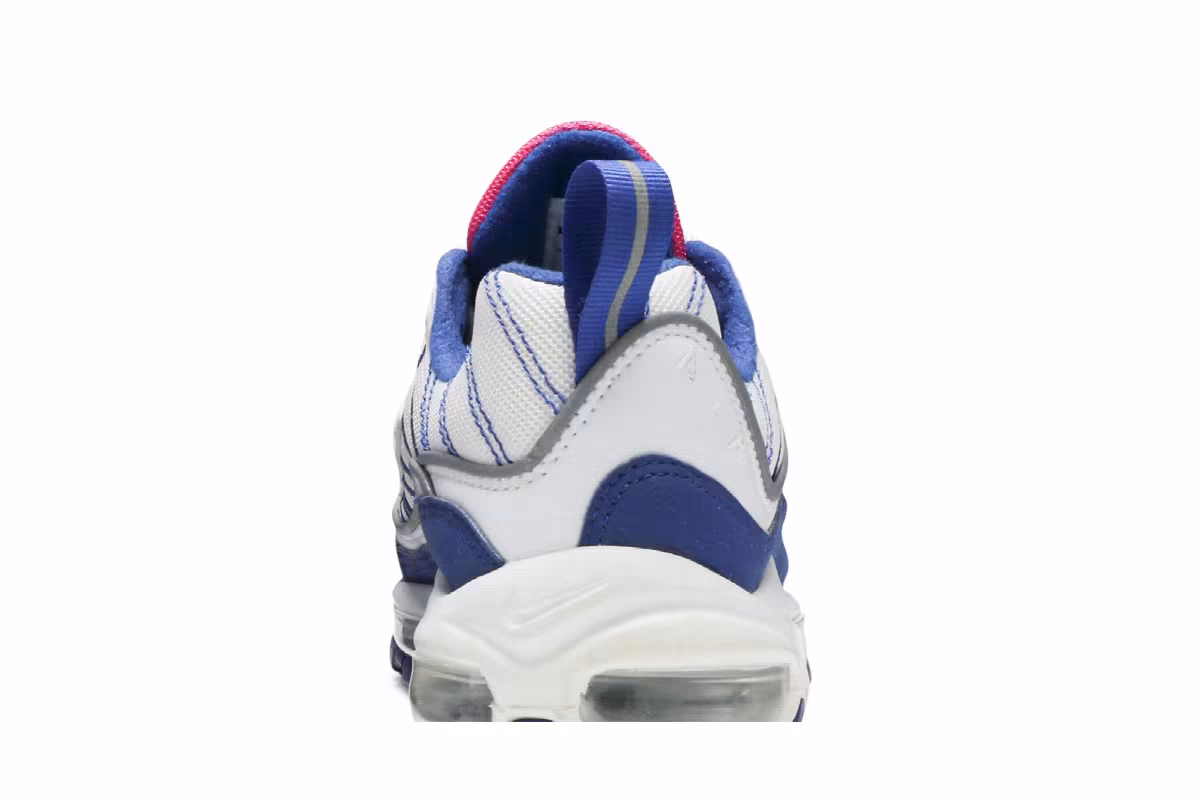 Nike Air Max 98 GS White Indigo, view 8