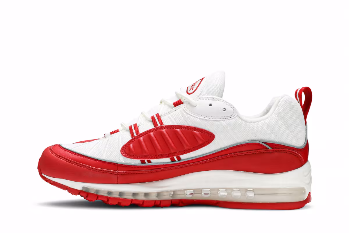 Nike Air Max 98 University Red, view 4