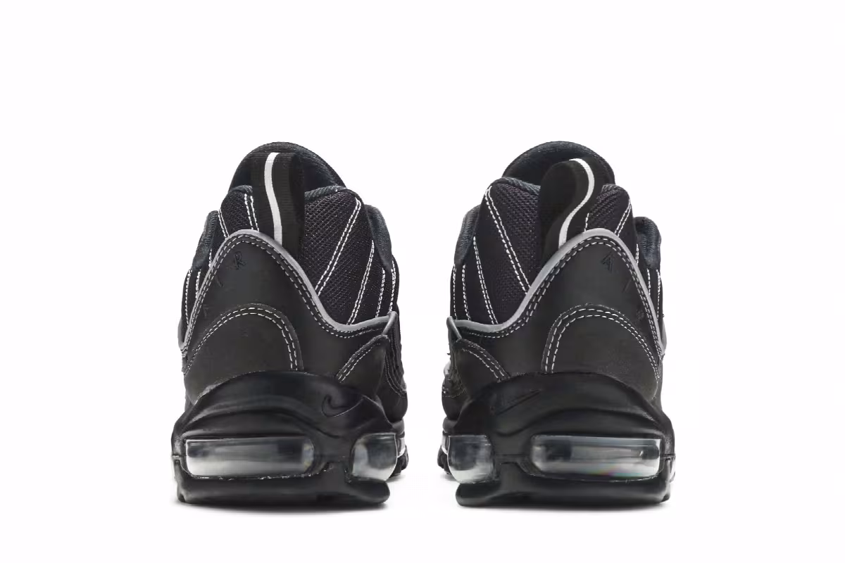 Nike Air Max 98 Black Silver, view 7