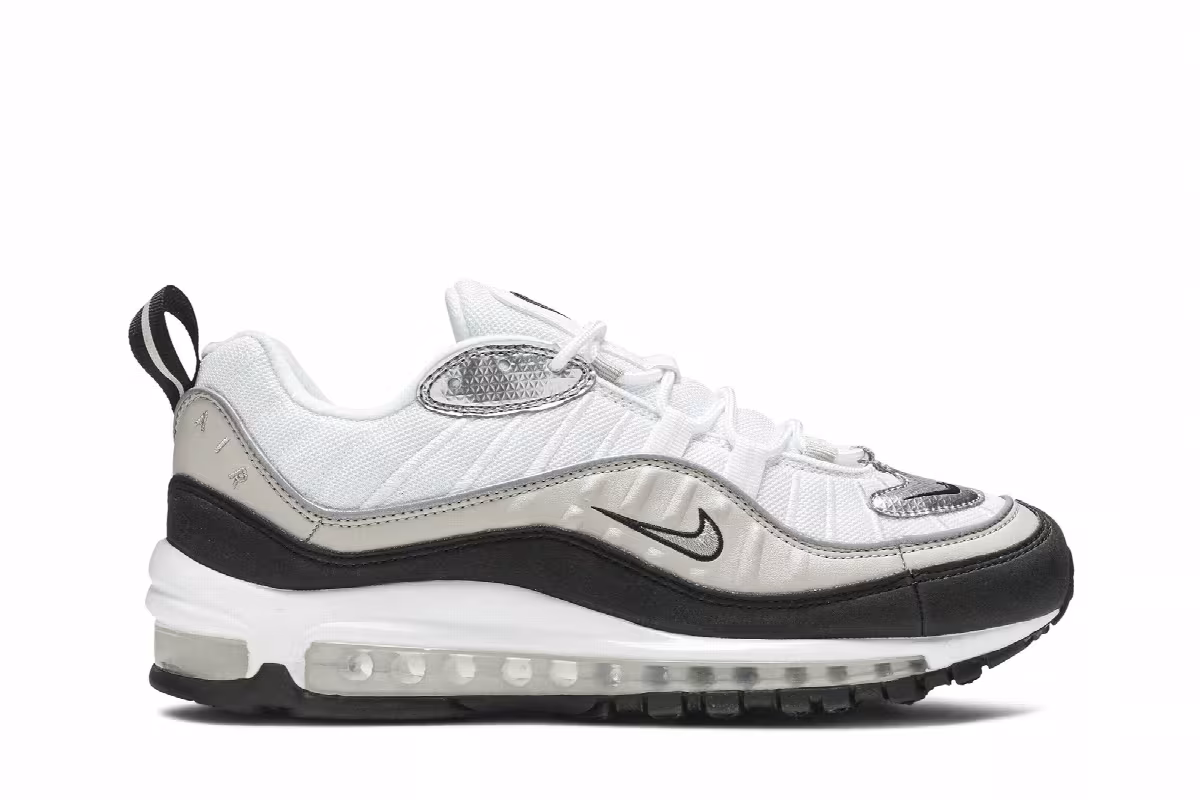 Nike Women's Air Max 98 Silver Desert, view 2