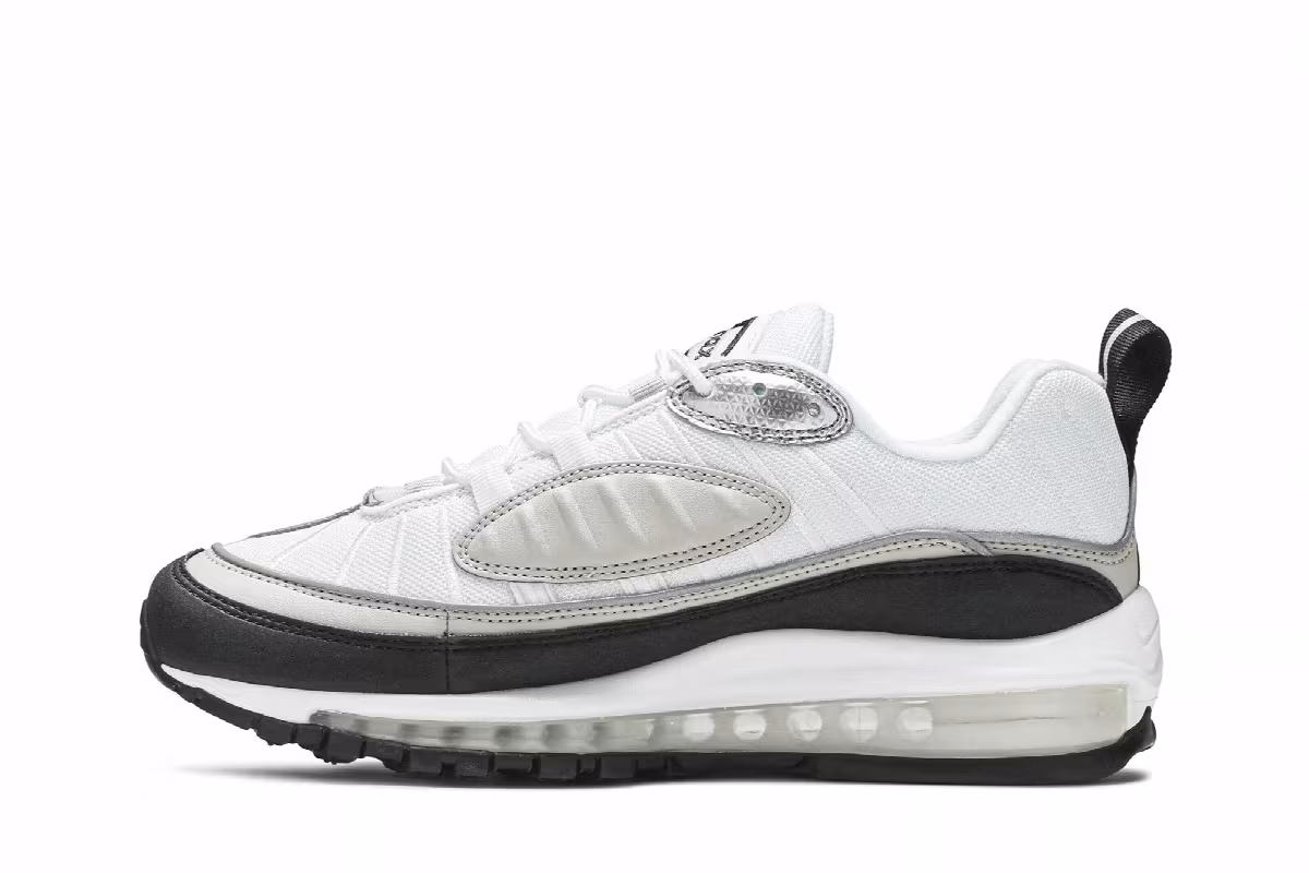 Nike Women's Air Max 98 Silver Desert, view 4