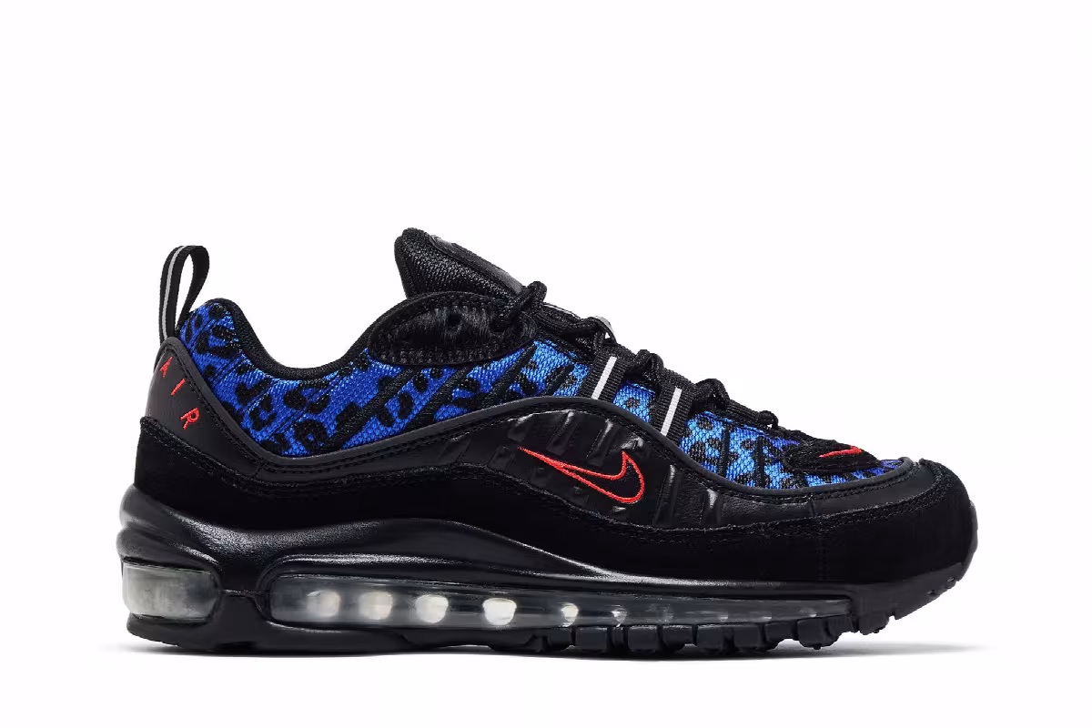 Nike Women's Air Max 98 Premium Leopard Pack, view 2