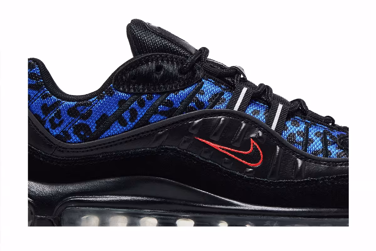 Nike Women's Air Max 98 Premium Leopard Pack, view 3