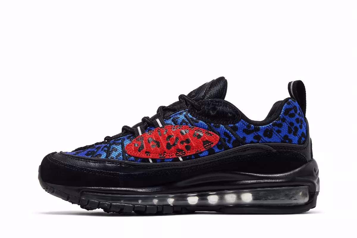 Nike Women's Air Max 98 Premium Leopard Pack, view 4