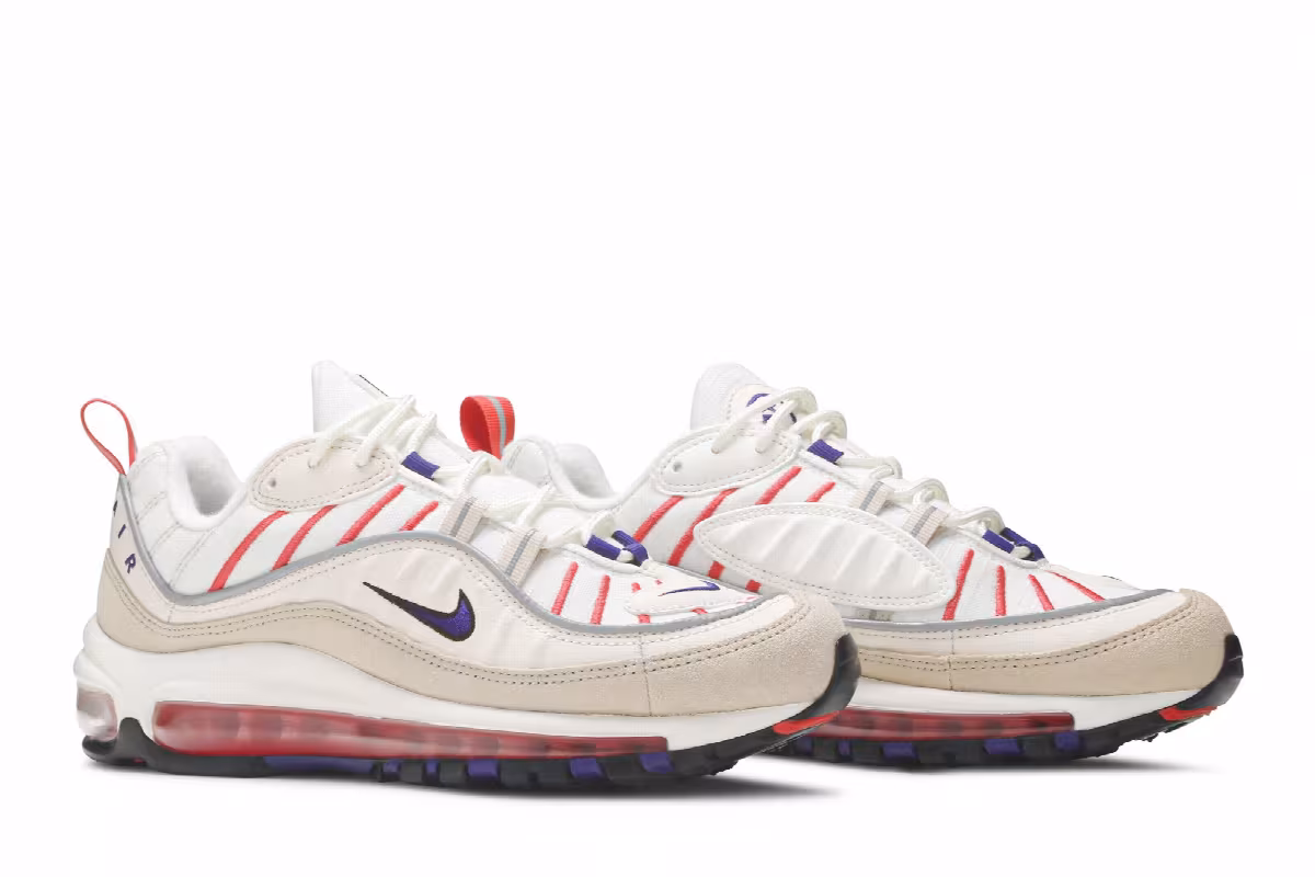 Nike Air Max 98 GS Sail Purple, view 9