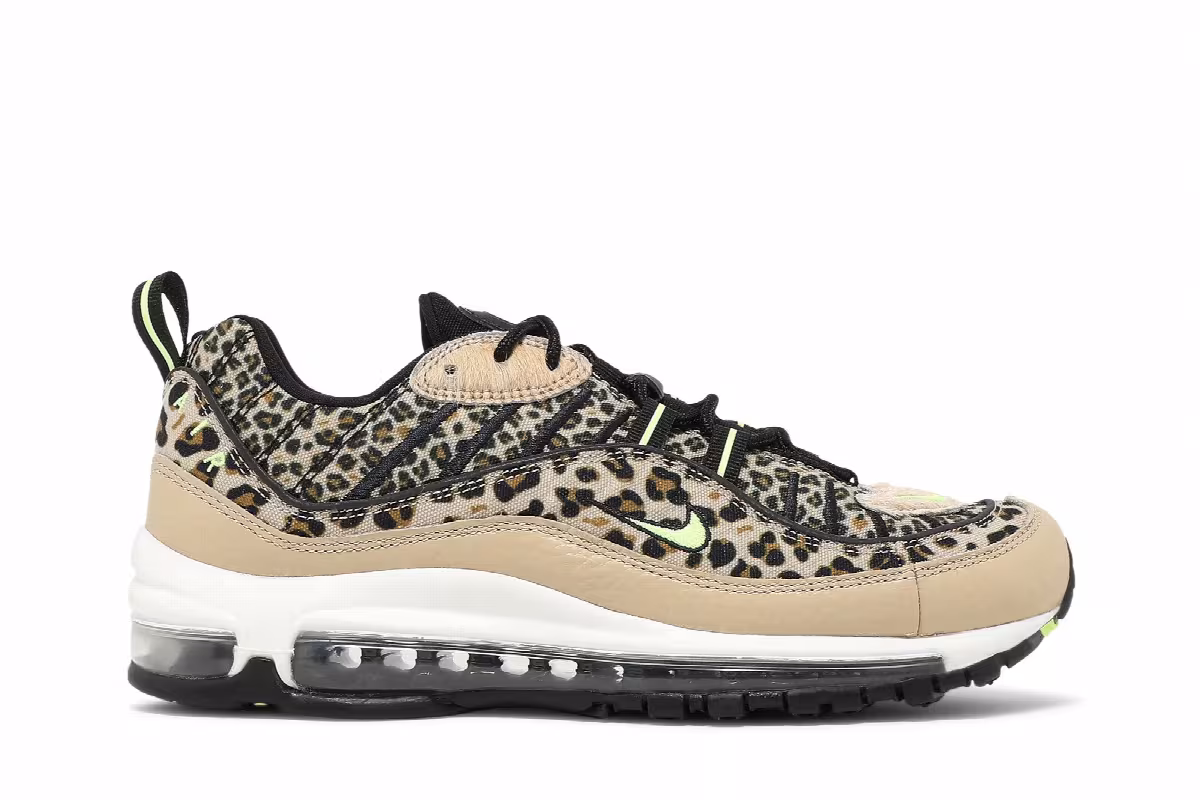 Nike Women's Air Max 98 Premium Leopard, view 2