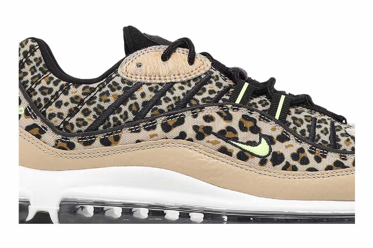 Nike Women's Air Max 98 Premium Leopard, view 3