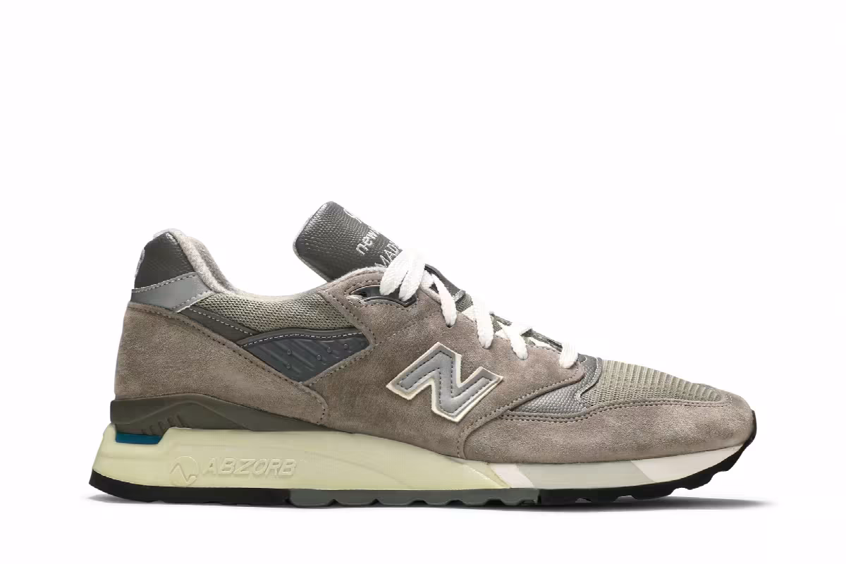 New Balance 998 Made in USA Grey, view 2