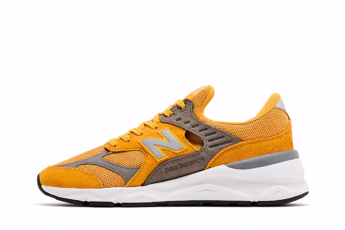 New Balance X90 V2 Mustard Yellow, view 4