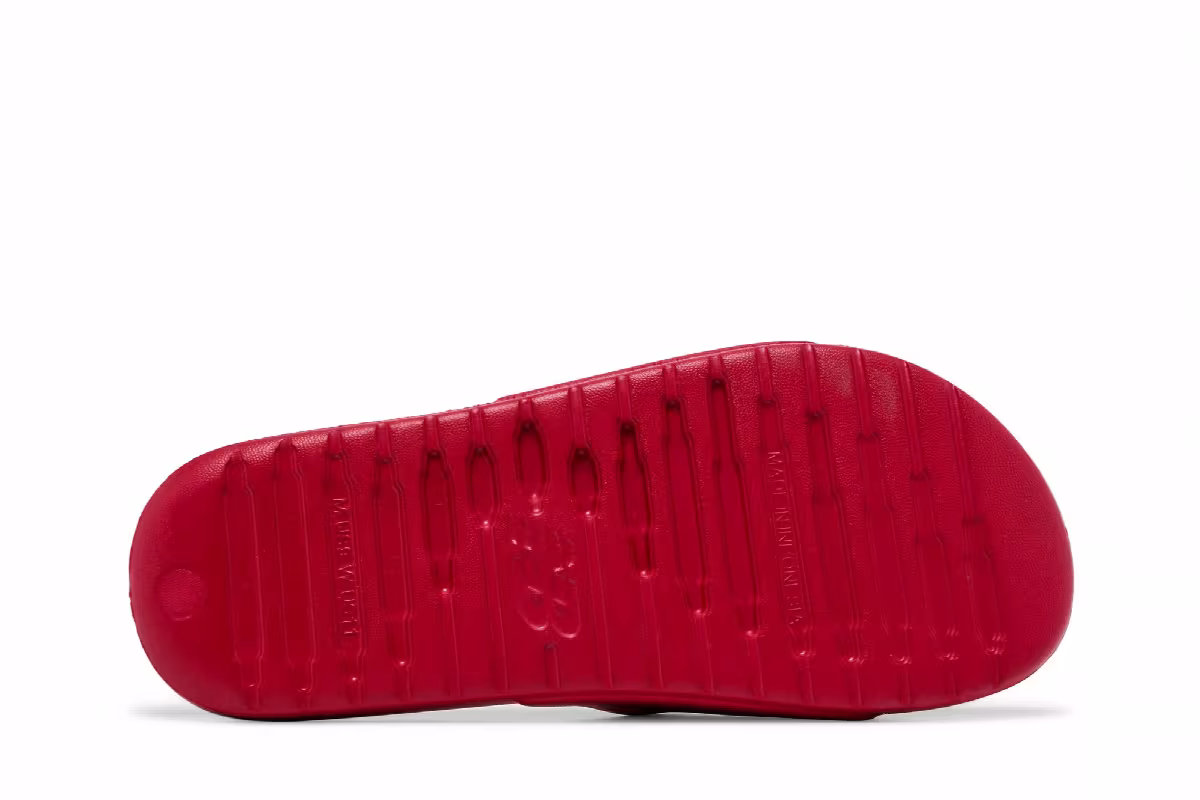 New Balance 100 Sandal Red White, view 5