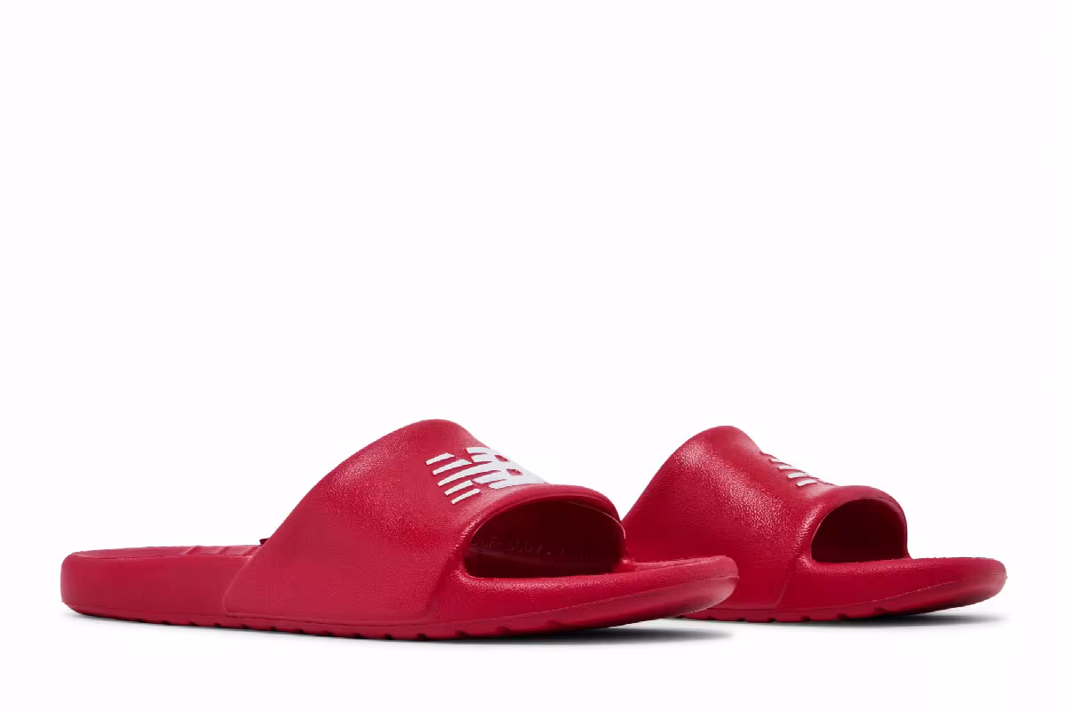 New Balance 100 Sandal Red White, view 9