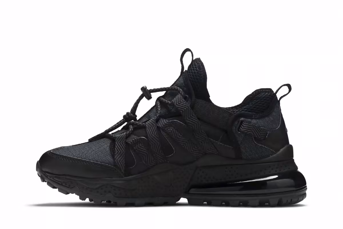 Nike Air Max 270 Bowfin Triple Black, view 4