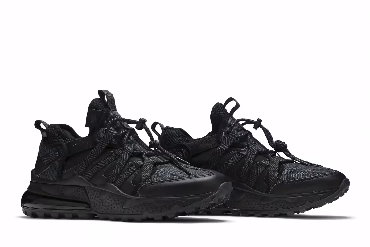Nike Air Max 270 Bowfin Triple Black, view 9