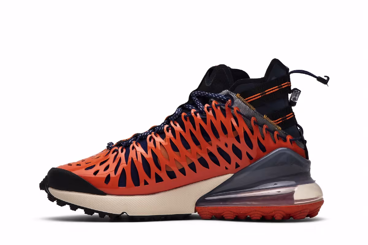 Nike Air Max 270 SP SOE ISPA Terra Orange, view 4
