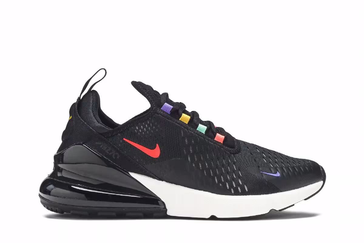 Nike Air Max 270 Black Multicolor, view 2