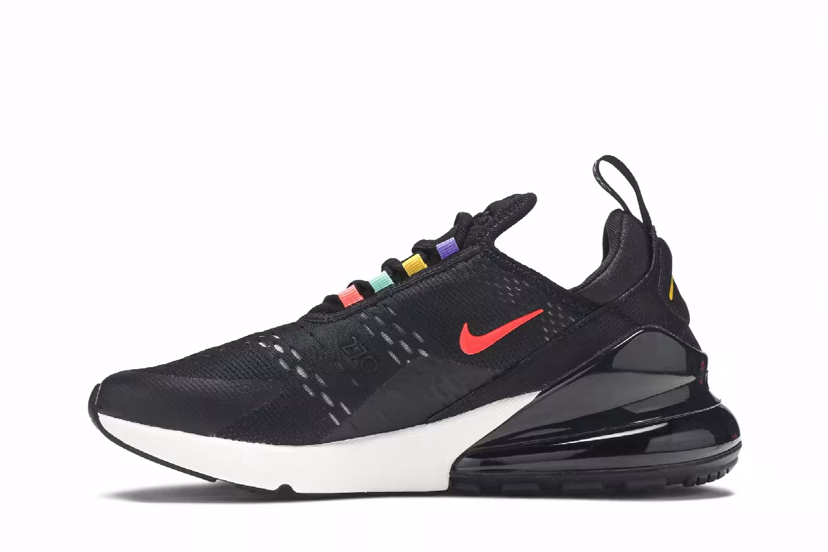 Nike Air Max 270 Black Multicolor, view 4