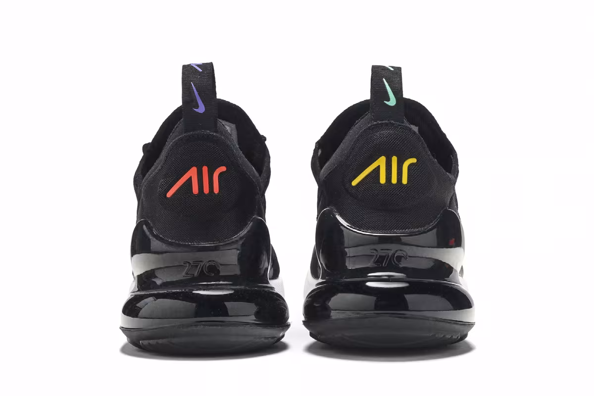 Nike Air Max 270 Black Multicolor, view 7