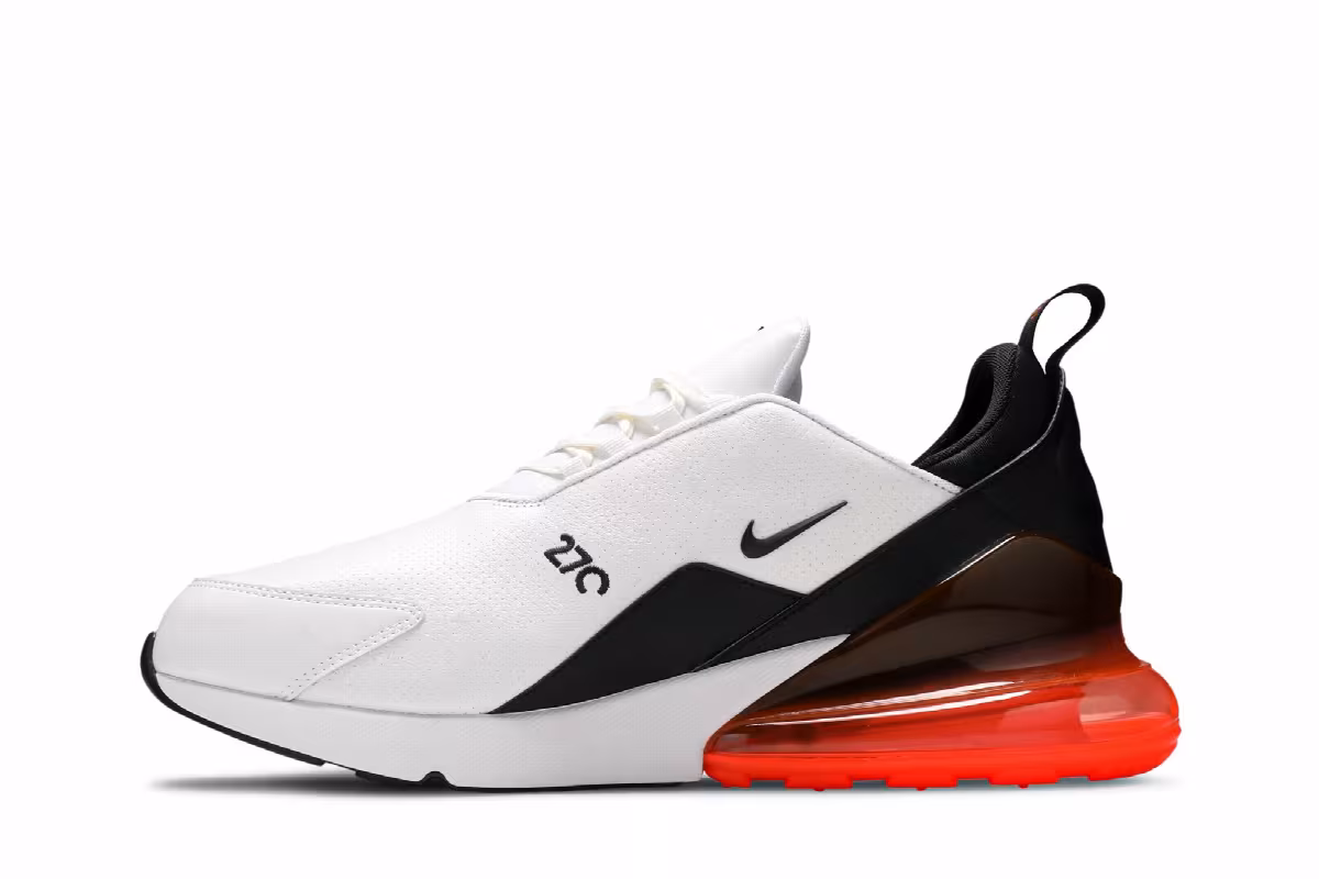 Nike Air Max 270 Premium Leather Hyper Crimson, view 4