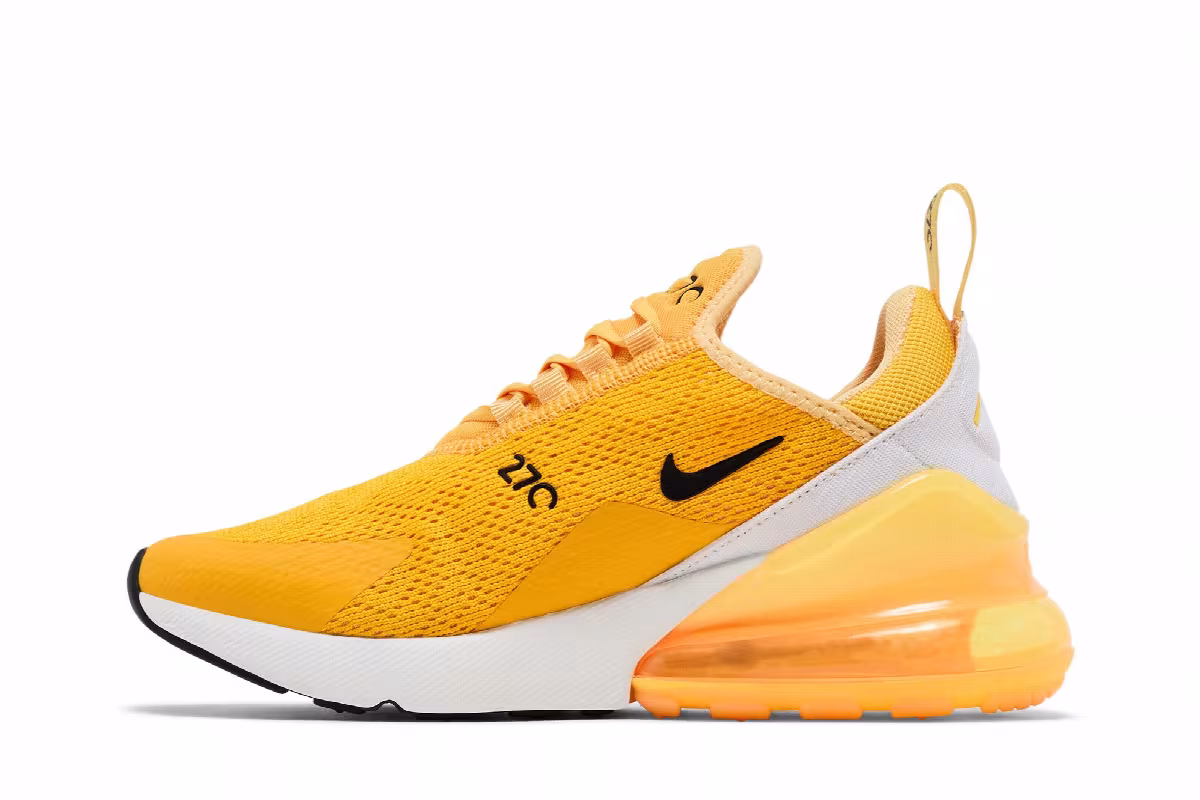 Nike Women's Air Max 270 University Gold, view 4