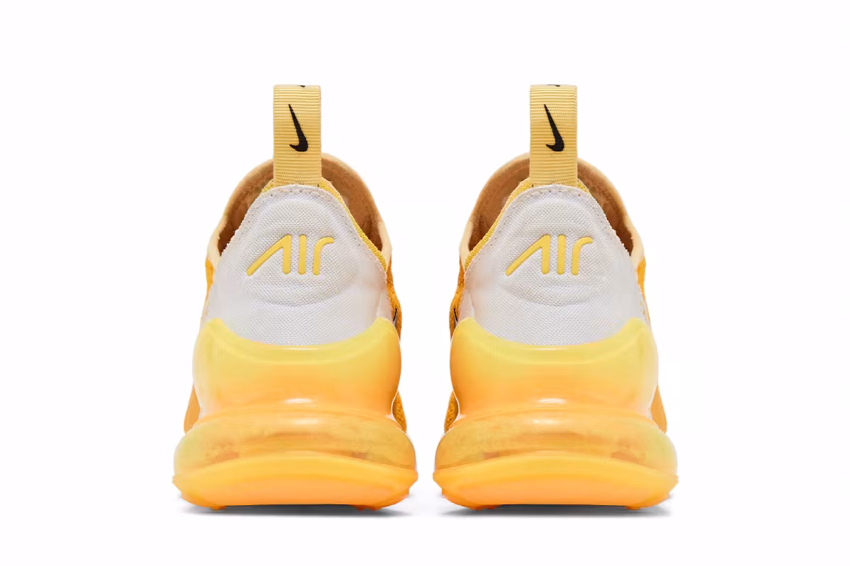 Nike Women's Air Max 270 University Gold, view 7