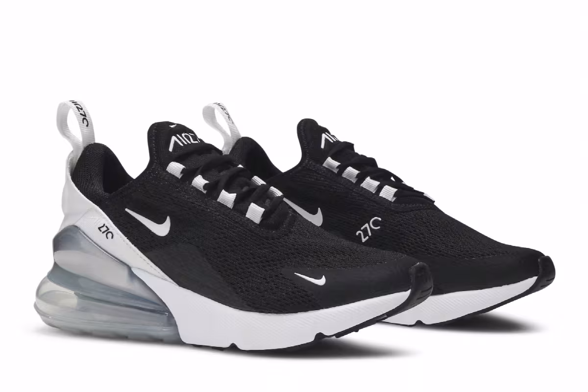 Nike Women's Air Max 270 Black, view 9