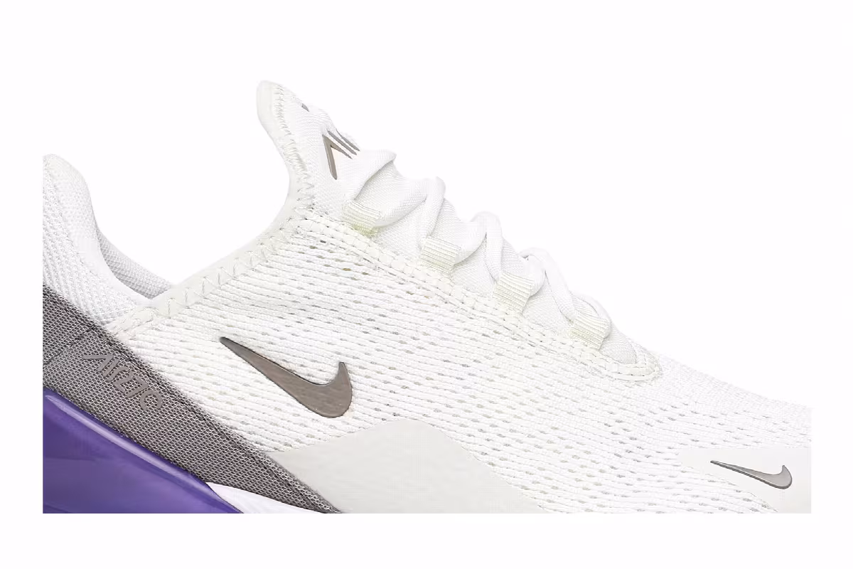 Nike Women's Air Max 270 Sail Lilac, view 3