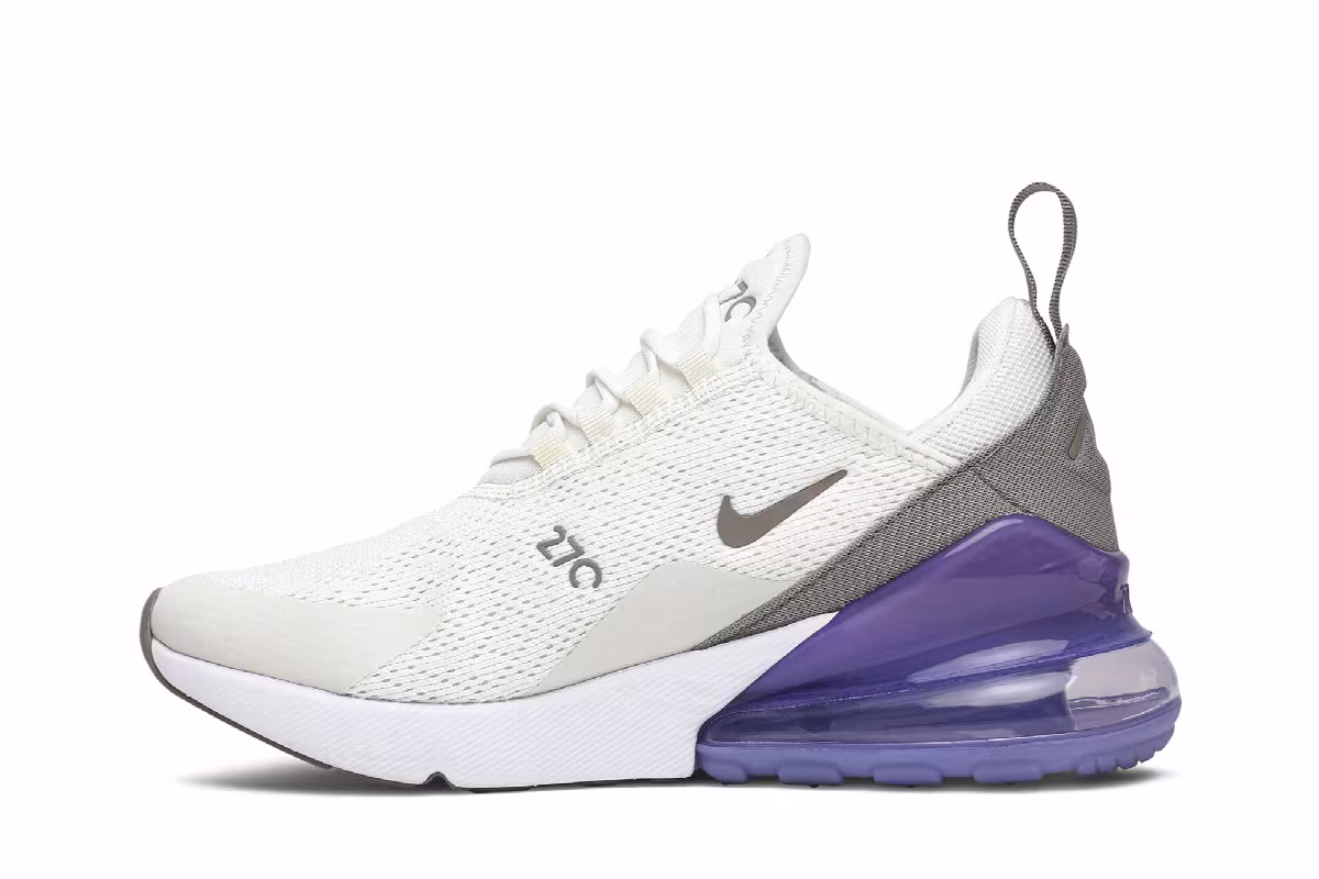 Nike Women's Air Max 270 Sail Lilac, view 4
