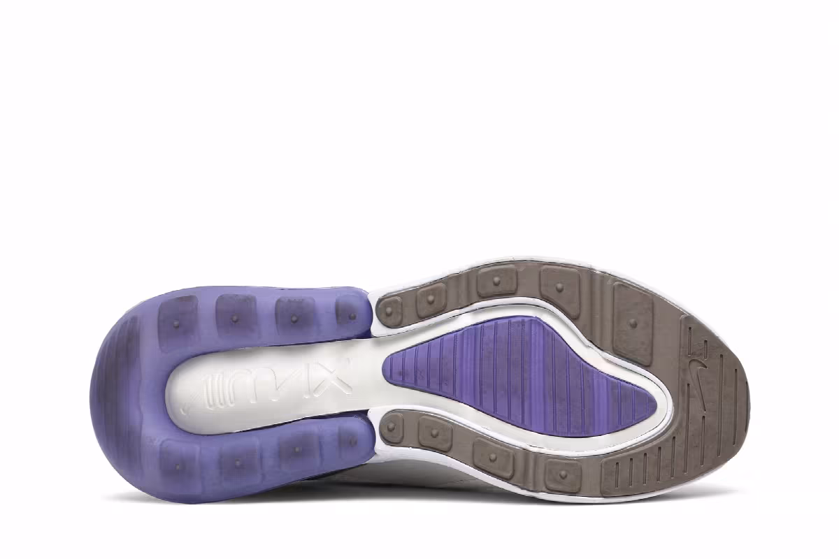 Nike Women's Air Max 270 Sail Lilac, view 5