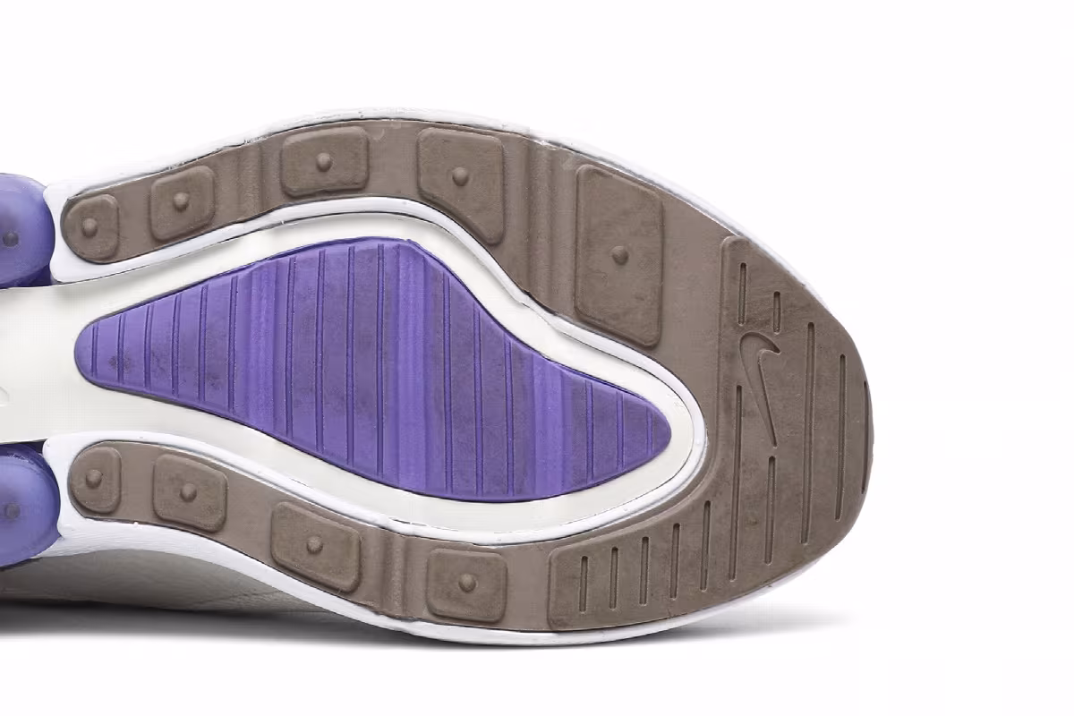 Nike Women's Air Max 270 Sail Lilac, view 6